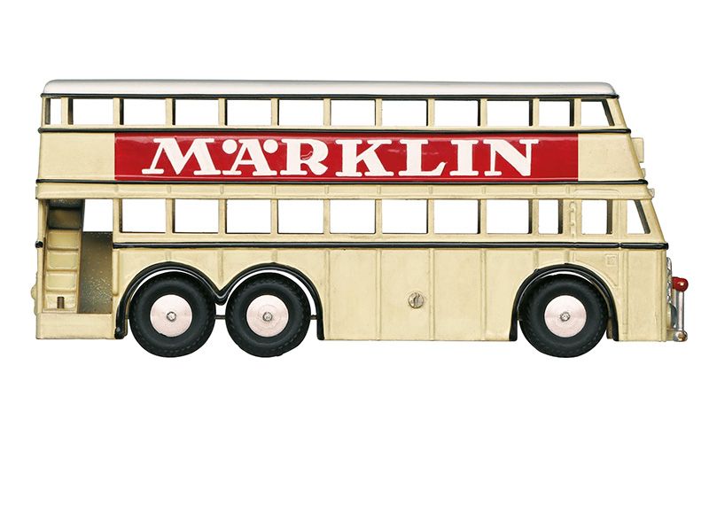 Dobbeldekker buss m/ Märklin-logo
