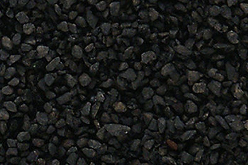 Sortbrun ballast, Coarse