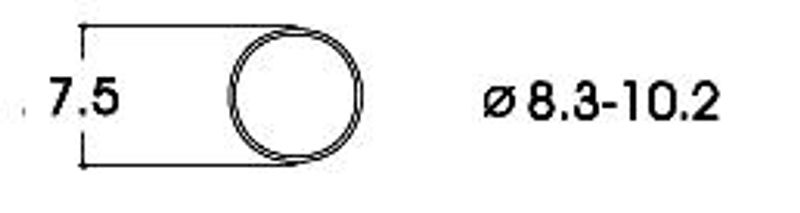 Hefteringer 8.3 - 10.2mm DC
