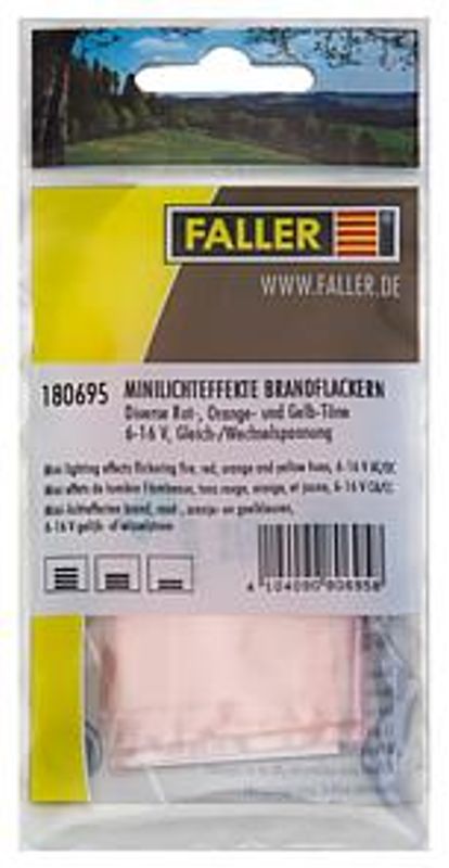 Effektlys, slikkende flammer