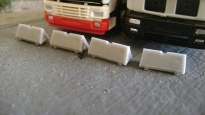 Hovedbilde Betongfendere 4 stk, ...