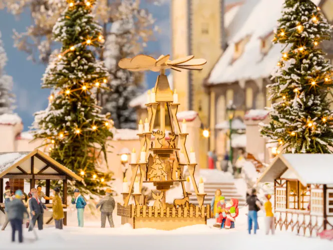 Hovedbilde Julemarked pyramide